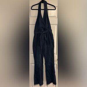 VENUS Halter Denim Jumpsuit, size 8